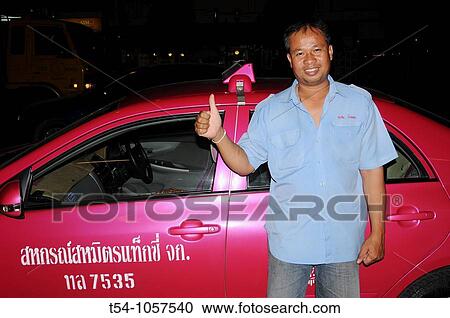 Friendly Taxi Driver in Bangkok View Large Photo Image Stock Image - Friendly Taxi Driver in Bangkok. Fotosearch