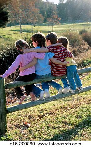 Stock Photo - Friends at park. Fotosearch