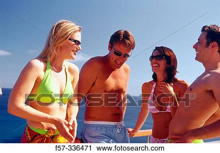 Stock Image - Friends. Fotosearch