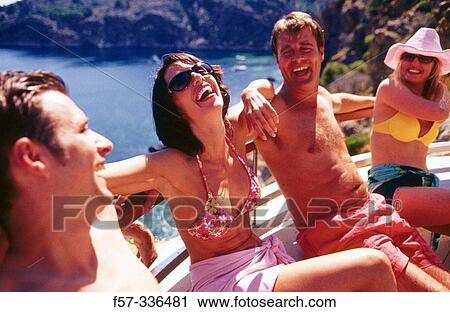 Stock Image - Friends. Fotosearch