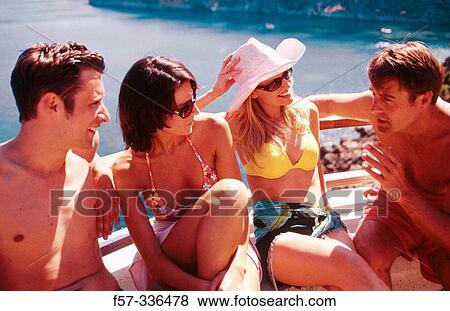 Stock Photo - Friends. Fotosearch