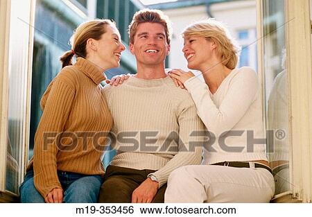 Stock Photograph - Friends. Fotosearch