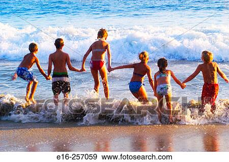 friends together at the beach View Large Photo Image Stock Photo - friends together at the beach. Fotosearch