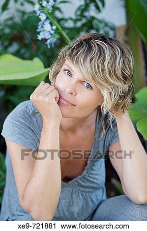 Fritzi next objective portrait head supported on hand View Large Photo Image Stock Image - Fritzi next objective portrait head supported on hand. Fotosearch