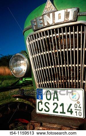 Front of an old tractor Fendt Diesel Ross View Large Photo Image Stock Image - Front of an old tractor Fendt Diesel Ross. Fotosearch