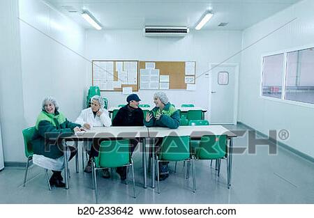 Frozen food industry, break area. Navarre. Spain View Large Photo Image Stock Image - Frozen food industry, break area. Navarre. Spain. Fotosearch