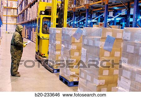Frozen food industry, cold-storage area. Navarre. Spain View Large Photo Image Stock Photograph - Frozen food industry, cold-storage area. Navarre. Spain. Fotosearch