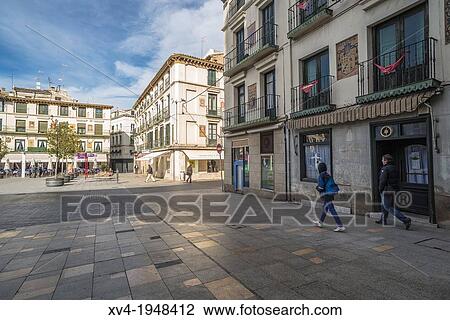 Fueros Square of Tudela, Navarre. View Large Photo Image Stock Image - Fueros Square of Tudela, Navarre.. Fotosearch