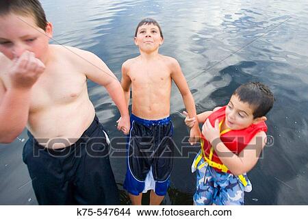 Fun in the water View Large Photo Image Picture - Fun in the water. Fotosearch