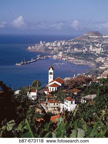Funchal. Madeira Islands, Spain View Large Photo Image Stock Photo - Funchal. Madeira Islands, Spain. Fotosearch