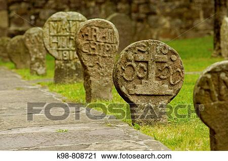 Funerary stelae by church of the Assumption, Etxalar. Navarra, Spain View Large Photo Image Stock Image - Funerary stelae by church of the Assumption, Etxalar. Navarra, Spain. Fotosearch