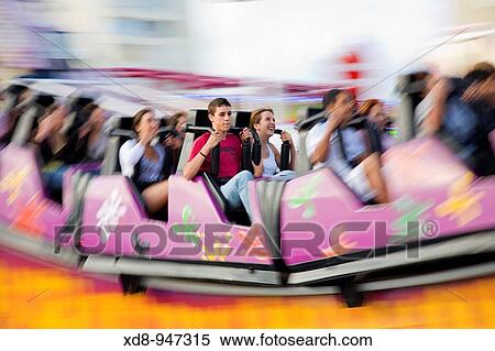 Funfair Santander, Cantabria, Spain View Large Photo Image Stock Photography - Funfair Santander, Cantabria, Spain. Fotosearch