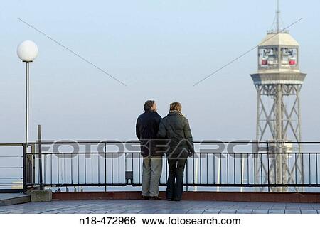 Stock Photograph - Funicular. Barcelona. Spain.. Fotosearch