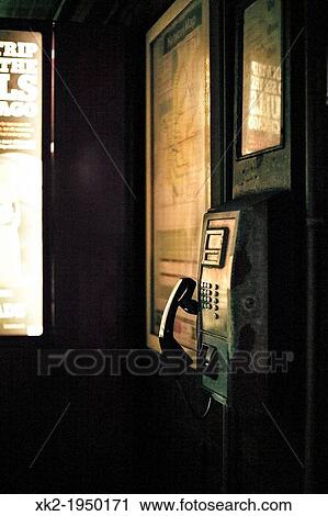 Futuristic / retro Public Telephone at night, Liverpool, UK View Large Photo Image Stock Image - Futuristic / retro Public Telephone at night, Liverpool, UK. Fotosearch