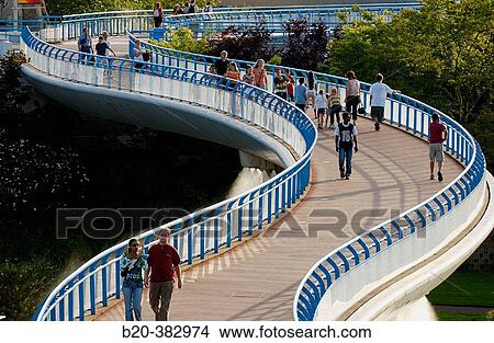 Picture - Futuroscope, image and sound theme park. Poitiers. Vienne, Poitou-Charentes, France. Fotosearch
