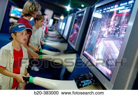 Stock Image - Futuroscope, image and sound theme park. Poitiers. Vienne, Poitou-Charentes, France. Fotosearch