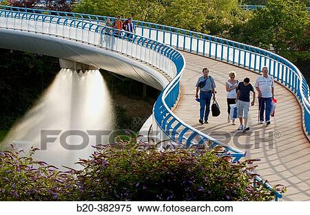 Stock Photography - Futuroscope, image and sound theme park. Poitiers. Vienne, Poitou-Charentes, France. Fotosearch