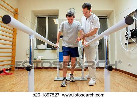 Gait training in parallel Gym Physiotherapy medical center, Donostia, San Sebastian, Gipuzkoa, Basque Country, Spain View Large Photo Image Stock Photo - Gait training in parallel Gym Physiotherapy medical center, Donostia, San Sebastian, Gipuzkoa, Basque Country, Spain. Fotosearch