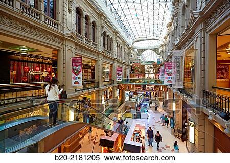 Galerias Pacifico. Shopping. Florida street. Buenos Aires. Argentina. View Large Photo Image Stock Photography - Galerias Pacifico. Shopping. Florida street. Buenos Aires. Argentina.. Fotosearch