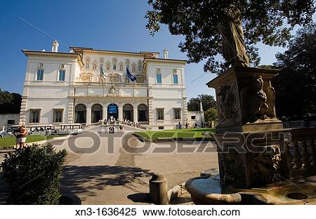 Stock Photography - Galleria Borghese, Villa Borghese, Rome, Italy, Europe.. Fotosearch