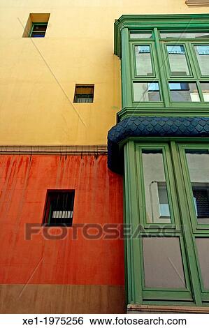 Stock Photograph - gallery, Orlandai House, neighborhood of Sarria, Barcelona, Catalonia, Spain. Fotosearch