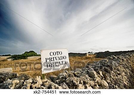 Game preserve sign, Minorca. Balearic Islands, Spain View Large Photo Image Stock Image - Game preserve sign, Minorca. Balearic Islands, Spain. Fotosearch
