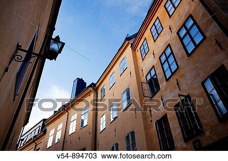 Stock Image - Gamla Stan Old City Centre, Stockholm, Sweden. Fotosearch