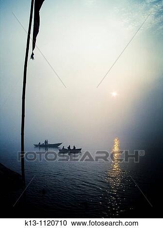 Ganges river Varanasi Uttar Pradesh India View Large Photo Image Stock Image - Ganges river Varanasi Uttar Pradesh India. Fotosearch