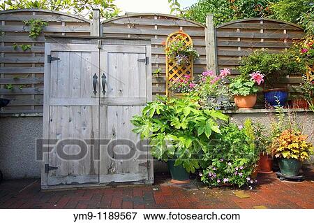 Garden flowers View Large Photo Image Stock Photo - Garden flowers. Fotosearch