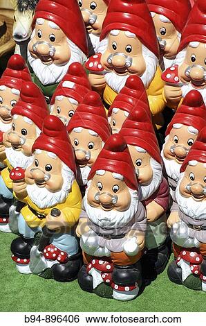 Garden gnomes View Large Photo Image Stock Photograph - Garden gnomes. Fotosearch
