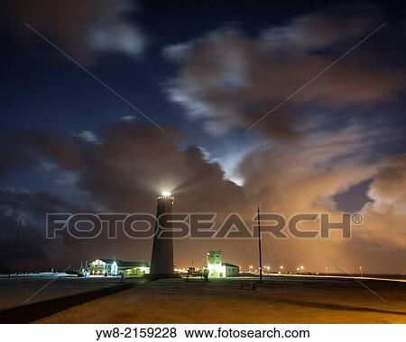 Stock Photo - Gardskagaviti lighthouse, Reykjanes Peninsula, Iceland.. Fotosearch