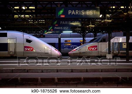 Gare de l? Est, Paris, Ile de France, France, Europe View Large Photo Image Stock Photograph - Gare de l? Est, Paris, Ile de France, France, Europe. Fotosearch