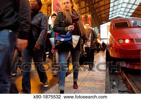 Gare du Nord, Paris, Ile de France, France, Europe View Large Photo Image Stock Image - Gare du Nord, Paris, Ile de France, France, Europe. Fotosearch