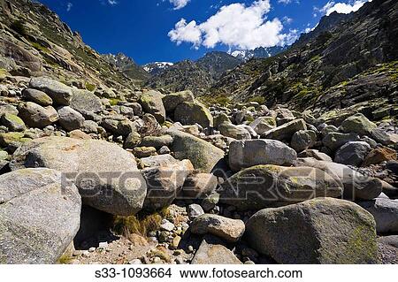Garganta de Tejea in the Junta del Zapato, Sierra de Gredos, Avila province, Castilla-Leon, Spain View Large Photo Image Picture - Garganta de Tejea in the Junta del Zapato, Sierra de Gredos, Avila province, Castilla-Leon, Spain. Fotosearch