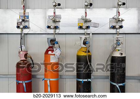 Gas bottles. Technology Center. Donostia. San Sebastian. Gipuzkoa. Basque Country. Spain. View Large Photo Image Stock Image - Gas bottles. Technology Center. Donostia. San Sebastian. Gipuzkoa. Basque Country. Spain.. Fotosearch
