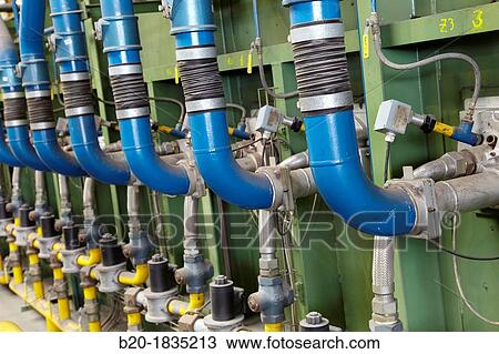 Gas furnace for heating metal parts, Steel industry View Large Photo Image Stock Image - Gas furnace for heating metal parts, Steel industry. Fotosearch