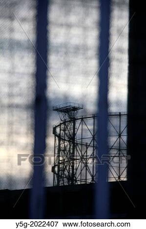 Stock Photo - gas tower in rome italy.. Fotosearch