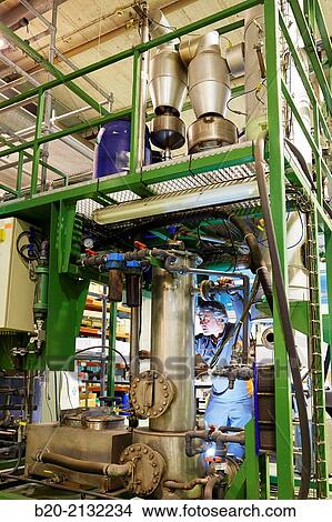 Gasifier. Gasification equipment. Thermal processing of biomass for bioenergy. Biofuels. Energy and Environment Division. Tecnalia Research and Innovation. Donostia. San Sebastian. Gipuzkoa. Basque Country. Spain. Europe. View Large Photo Image Picture - Gasifier. Gasification equipment. Thermal processing of biomass for bioenergy. Biofuels. Energy and Environment Division. Tecnalia Research and Innovation. Donostia. San Sebastian. Gipuzkoa. Basque Country. Spain. Europe.. Fotosearch