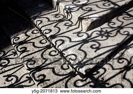 gate shadow on steps in rome italy. View Large Photo Image Stock Image - gate shadow on steps in rome italy.. Fotosearch