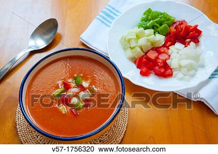 Gazpacho. Andalucia, Spain. View Large Photo Image Stock Image - Gazpacho. Andalucia, Spain.. Fotosearch