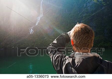 Geiranger Fjord More & Romsdall, Norway. View Large Photo Image Stock Image - Geiranger Fjord More & Romsdall, Norway.. Fotosearch