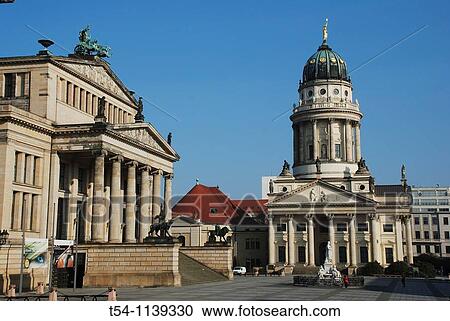 Gendarmenmarkt in Berlin View Large Photo Image Stock Image - Gendarmenmarkt in Berlin. Fotosearch