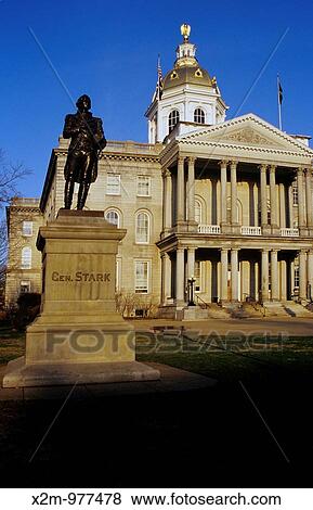 General John Stark statue at the State Capitol Building Located in Concord, New Hampshire, USA View Large Photo Image Stock Photo - General John Stark statue at the State Capitol Building Located in Concord, New Hampshire, USA. Fotosearch