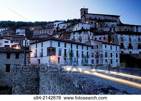 General view of Villoslada de Cameros, La Rioja, Spain. View Large Photo Image Stock Photo - General view of Villoslada de Cameros, La Rioja, Spain.. Fotosearch
