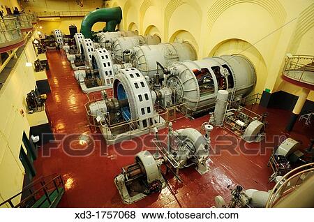 Generator Hall, Stave Falls Hydroelectric Plant, Fraser Valley, British Columbia, Canada View Large Photo Image Stock Photo - Generator Hall, Stave Falls Hydroelectric Plant, Fraser Valley, British Columbia, Canada. Fotosearch