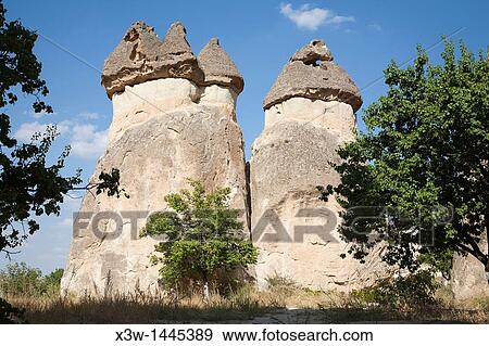 geological formations, area of zelve, landscape, cappadocia, anatolia, turkey, asia View Large Photo Image Stock Photo - geological formations, area of zelve, landscape, cappadocia, anatolia, turkey, asia. Fotosearch