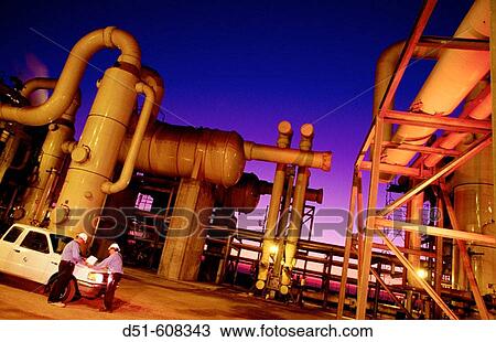 Geothermal fired power plant View Large Photo Image Stock Image - Geothermal fired power plant. Fotosearch
