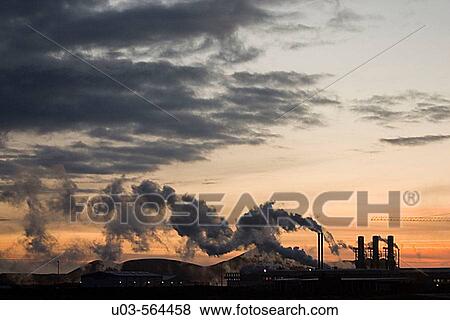 Stock Photo - Geothermal power plant, The Blue Lagoon, Grindavik, Iceland. Fotosearch