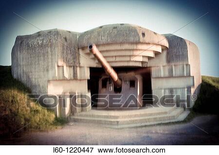 German battery in Longues sur Mer Calvados Normandy France View Large Photo Image Stock Photo - German battery in Longues sur Mer Calvados Normandy France. Fotosearch