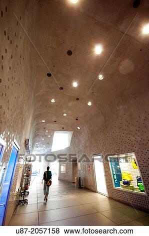 Stock Photo - Germany, Bavaria, Munich, Fuenf Hoefe, Five Courtyards, Shopping Passage.. Fotosearch